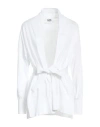 Alpha Studio Woman Cardigan White Size 8 Cotton
