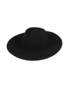 Alpha Studio Woman Hat Black Size Onesize Wool In Black