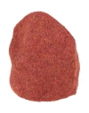 Alpha Studio Woman Hat Rust Size Onesize Mohair Wool, Polyamide In Red