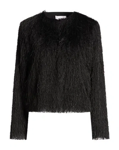 Alpha Studio Woman Jacket Black Size 10 Polyester