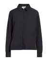 Alpha Studio Woman Jacket Midnight Blue Size 12 Polyamide In Black