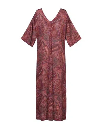 Alpha Studio Long Dresses In Red