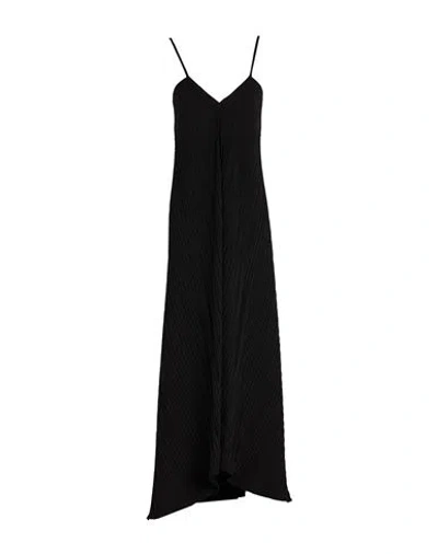 Alpha Studio Woman Maxi Dress Black Size 10 Polyester