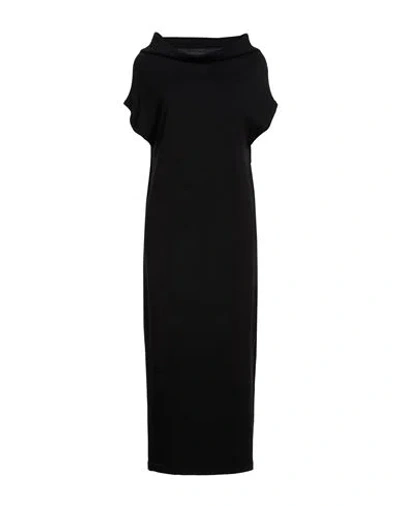 Alpha Studio Woman Maxi Dress Black Size 12 Wool