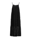 Alpha Studio Sangallo Long Dress In Black