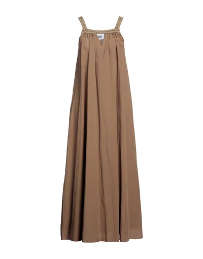 Alpha Studio Long Dresses In Beige