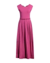 Alpha Studio Woman Maxi Dress Magenta Size 4 Cotton, Elastane