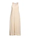 Alpha Studio Long Dresses In Beige