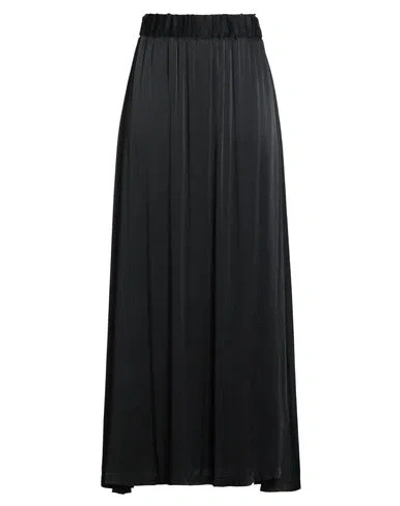 Alpha Studio Woman Maxi Skirt Black Size 8 Viscose