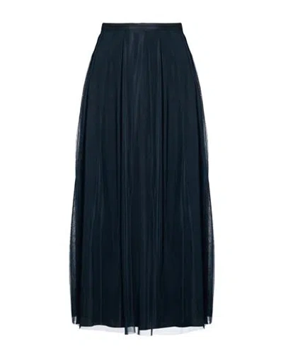 Alpha Studio Woman Maxi Skirt Navy Size 2 Polyamide