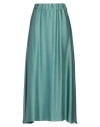 Alpha Studio Woman Maxi Skirt Sage Green Size 4 Viscose In Sage Green