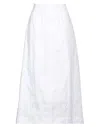 Alpha Studio Long Skirts In White