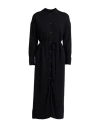 Alpha Studio Woman Midi Dress Black Size 12 Merino Wool