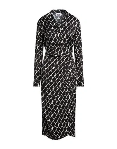 Alpha Studio Woman Midi Dress Black Size 8 Viscose