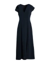 Alpha Studio Woman Midi Dress Midnight Blue Size 10 Polyester, Elastane