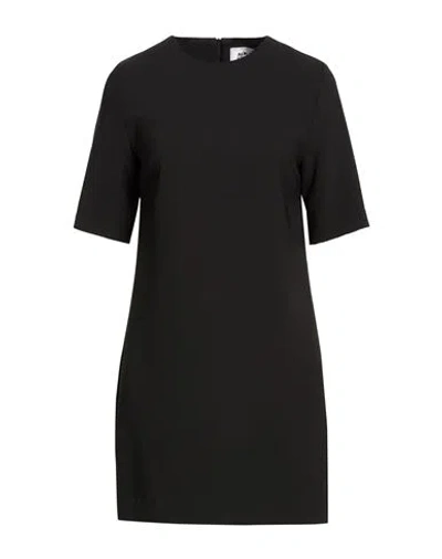 Alpha Studio Woman Mini Dress Black Size 10 Polyester, Elastane
