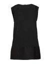 Alpha Studio Woman Mini Dress Black Size 6 Cotton, Elastane In Black
