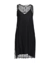 Alpha Studio Short Dresses In Black
