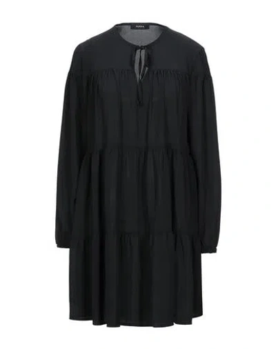 Alpha Studio Short Dress In Black