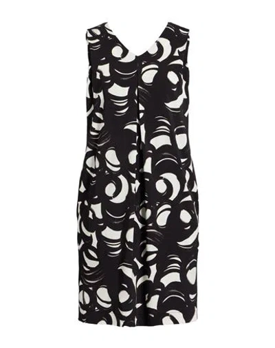 Alpha Studio Woman Mini Dress Black Size 8 Viscose, Elastane