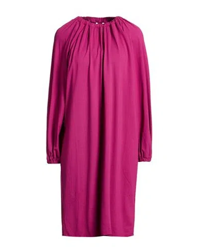 Alpha Studio Woman Mini Dress Mauve Size 8 Cotton, Elastane In Pink