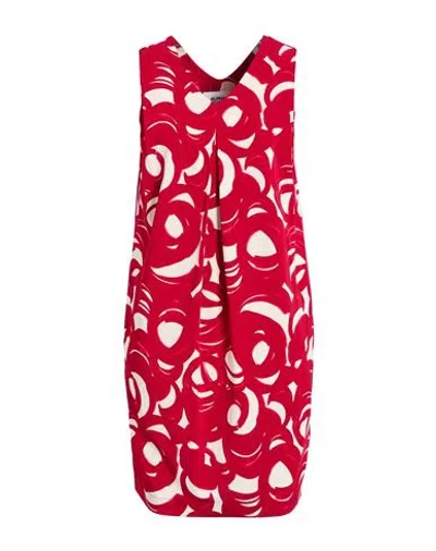 Alpha Studio Woman Mini Dress Red Size 10 Viscose, Elastane