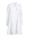 Alpha Studio Short Dresses In White