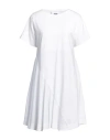 Alpha Studio Jersey Dress In White