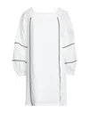 Alpha Studio Short Dresses In White