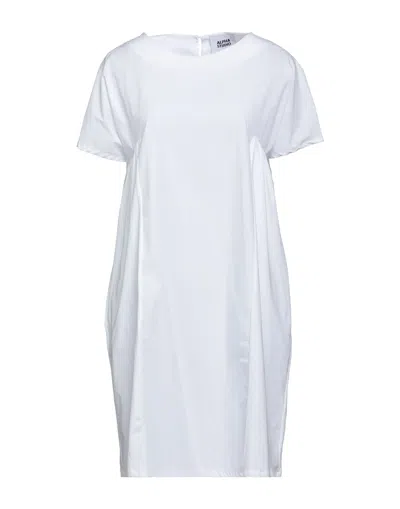 Alpha Studio Short Dresses In White