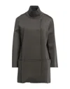 Alpha Studio Overcoats In Brown