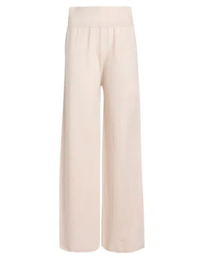 Alpha Studio Woman Pants Beige Size 8 Wool In Neutral