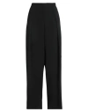 Alpha Studio Woman Pants Black Size 10 Polyester, Elastane