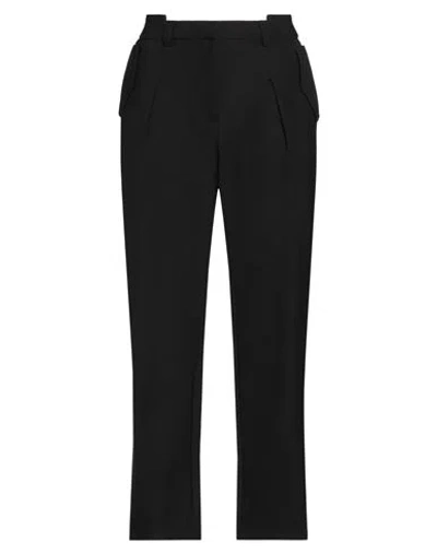 Alpha Studio Woman Pants Black Size 10 Polyester, Elastane