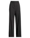 Alpha Studio Woman Pants Black Size 10 Polyester, Viscose, Wool, Elastane In Black
