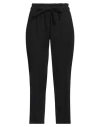Alpha Studio Woman Pants Black Size 10 Polyester, Elastane In Black