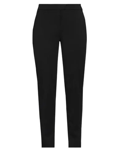 Alpha Studio Woman Pants Black Size 4 Polyester, Elastane