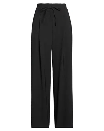 Alpha Studio Woman Pants Black Size 4 Polyester, Elastane