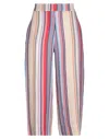 Alpha Studio Cropped Pants In Blue