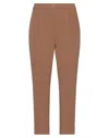 Alpha Studio Cropped Pants In Camel