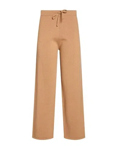 Alpha Studio Woman Pants Camel Size 6 Geelong Wool