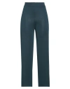 Alpha Studio Woman Pants Deep Teal Size 14 Viscose, Polyester In Green