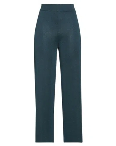 Alpha Studio Woman Pants Deep Teal Size 14 Viscose, Polyester In Green