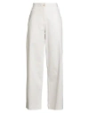 Alpha Studio Woman Pants Ivory Size 2 Cotton, Elastane In Multi