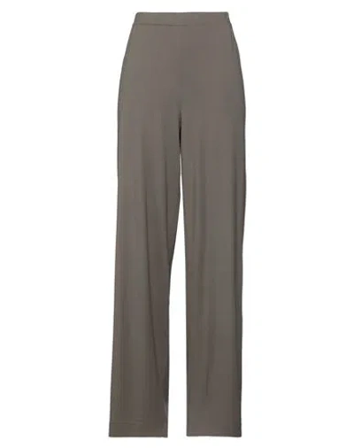 Alpha Studio Woman Pants Khaki Size 4 Cotton, Elastane In Beige