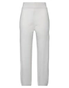 Alpha Studio Woman Pants Light Grey Size 6 Wool, Cashmere In Grey