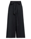 Alpha Studio Woman Pants Midnight Blue Size 10 Cotton, Elastane In Blue