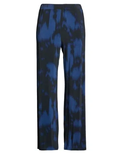 Alpha Studio Woman Pants Midnight Blue Size 12 Viscose, Elastane