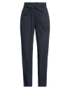 Alpha Studio Woman Pants Midnight Blue Size 2 Cotton In Black