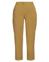 Alpha Studio Woman Pants Military Green Size 10 Cotton, Elastane